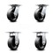 Service Caster 6 Inch Glass Filled Nylon Caster Set with Roller Bearings 2 Swivel 2 Rigid SCC SCC-35S620-GFNR-2-R-2 - alternate 4